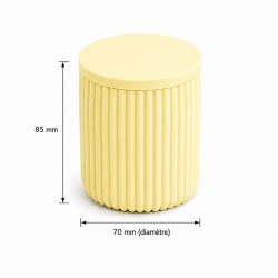 Bougie parfumée artisanale 130 g – Collection Souvenirs en flamme