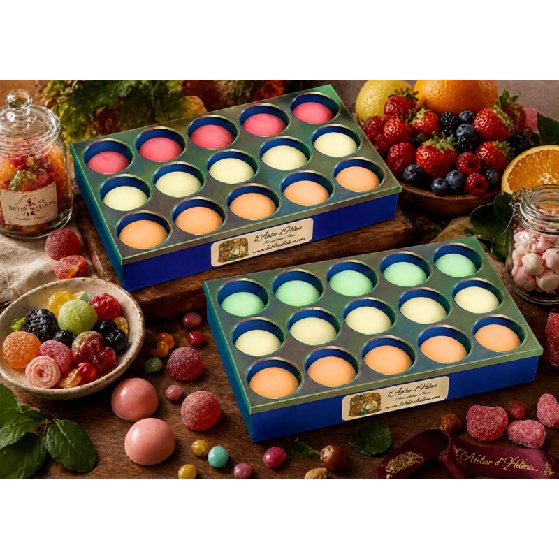 Fondants parfumés - "Collection Délices Fruité"