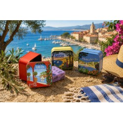 Boîtes à histoires parfumées lavande Collection "COTE D'AZUR"