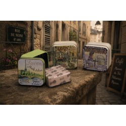 Boîtes à histoires parfumées rose de mai Collection "PARIS"