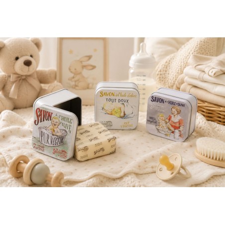 Boîtes à histoires parfumées cocoon Collection "BEBE"