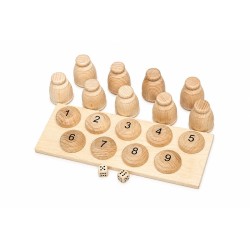Jeu en bois Ferme la Boîte – Jeu traditionnel artisanal | L'Atelier d'Hélène