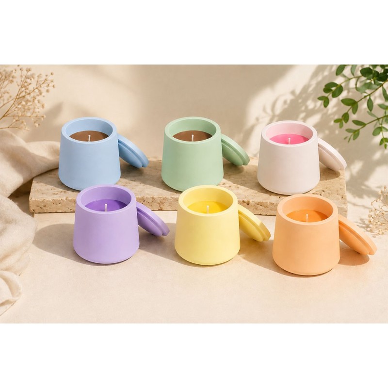 Bougies parfumées 160 g – Collection « Instants Suspendus »