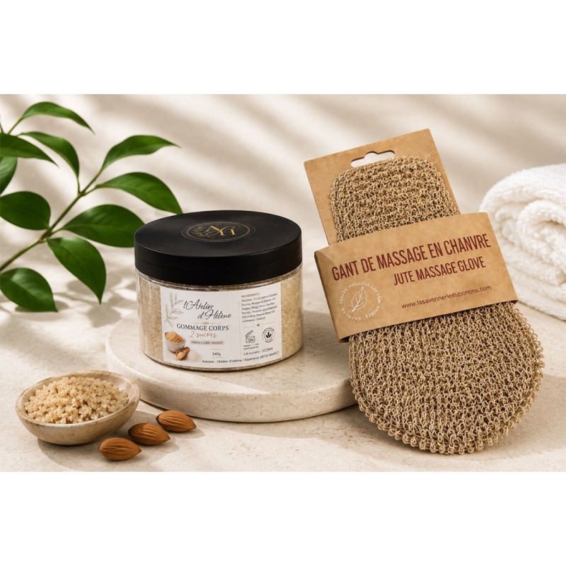 Gant de Massage Chanvre