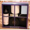 Coffret Bien-être "Eclat de Pêche" – Bougie, Savon, Gel Douche, Gommage, Baume