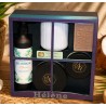 Coffret Bien-être "Soleil de Monoi " – Bougie, Savon, Gel Douche, Gommage, Baume