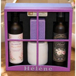 Coffret Bien-être "Rituel du Soir" – Bougie, Savon, Gel Douche & Parfum d'Ambiance